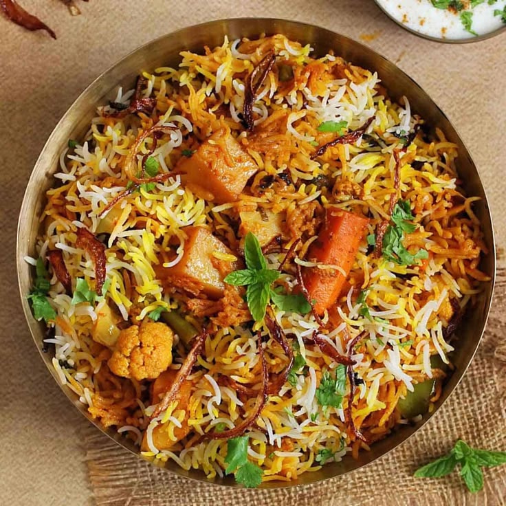 Biryani di Verdure
